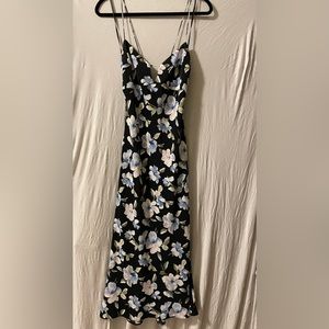 Abercrombie & Fitch - floral dress black